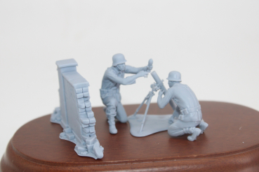 Peddinghaus 3 D Druck 1/72 72F038 6 german soldiers with 8 cm Motar and some special figures