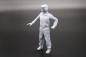 Preview: Peddinghaus 3-D Druck 16BW002 Bundeswehr Panzercrew  Komandant stehend mit Helm und Micro