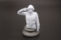 Preview: Peddinghaus 3-D Druck 16BW010 Bundeswehr Panzercrew Halbfigur mit Helm salutiernd