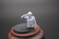 Preview: Peddinghaus 3 D Druck ep 35BW010 Bundeswehr tankcrew halffigure saluting with decalsheet