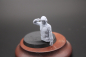 Preview: Peddinghaus 3 D Druck ep 35BW010 Bundeswehr tankcrew halffigure saluting with decalsheet