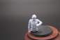 Preview: Peddinghaus 3 D Druck ep 35BW011 Bundeswehr tankcrew halffigure one hand on the turret with decalsheet