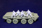 Preview: Peddinghaus 3 D Druck 1:48 48219 4 Ukrainian soldiers sitting on a vehicle
