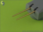 Preview: Master SM 350-057 1/350 Scharnhorst armament - for turrets without blastbags - 280mm (9pcs), 150mm (12pcs), 105mm (14pcs) barrels