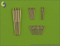 Preview: Master SM 350-060 1/35 German destroyer Z-25 (1944) - 150mm (4pcs), 37mm C/30 (8pcs), 37mm M42 (4pcs), 20mm (18pcs) barrels (fit to Trumpeter model)
