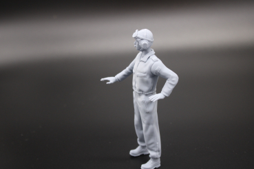 Peddinghaus 3-D Druck 16BW002 Bundeswehr Panzercrew  Komandant stehend mit Helm und Micro