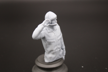 Peddinghaus 3-D Druck 16BW010 Bundeswehr Panzercrew Halbfigur mit Helm salutiernd