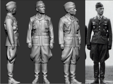 Peddinghaus 3 D Druck 1/48 48330  Nachtjäger Ass Helmut Lent