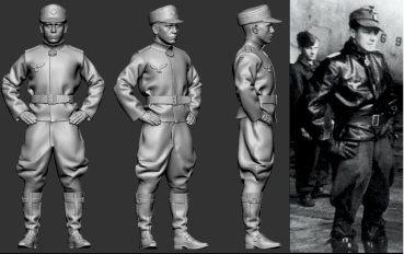 Peddinghaus 3 D Druck Luftwaffe Acces   1/32 32009 Nachtjäger Ass Martin Drewes