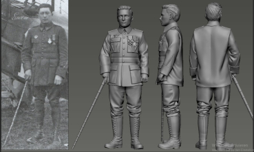 Peddinghaus 3D Druck 1-32  WWI French Balloon Busters Maunoury