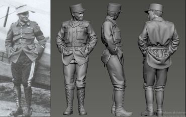 Peddinghaus 3D Druck 1-32 32170  WWI French Balloon Busters Sardier