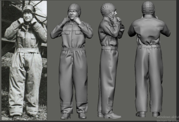 Peddinghaus 3D Druck 1-32 32175  WWI French Spad Aces Fonck