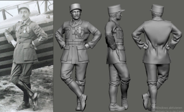 Peddinghaus 3D Druck 1-32 32177  WWI French Spad Aces Hayde Slade