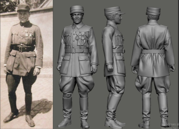 Peddinghaus 3D Druck 1-32 32180  WWI French Spad Aces Marinovitch