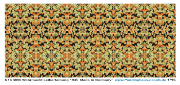 Peddinghaus-Decals 1:16 3806 Leibertarnung der Wehrmacht