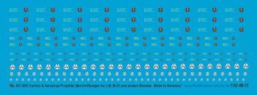 Peddinghaus-Decals 1:72-1:32 3882 Curtiss Props markings in Scale 1/32-1/48-1/72