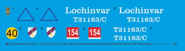 Peddinghaus-Decals 1:16 3983 Churchcill MK IV tank, Infantry A22, "Lochinvar", A.Sqn. 2. Troop 154, 3rd Bat. Scots Guards, 6th Guards Armoured Brigade 1944, Lt. Robert Kennedy Baron Runcie, MC,PC