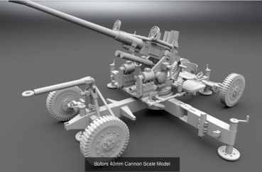 Peddinghaus 3 D Druck 1/87 87F067 40 mm Bofors auf Radlafette