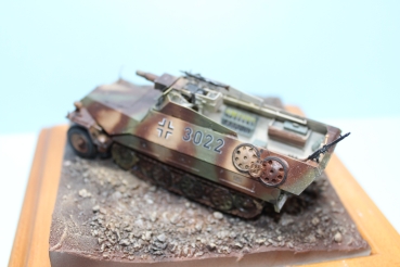 Preview: Peddinghaus 3 D Druck 1/48 4120 Umbausatz 251/9 Kannonenwagen für Tamiya Model 32564 " 3 D - Druck