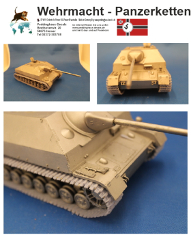 Peddinghaus 3 D prints 1:35  Ostkette for mark III and mark IV versions workable
