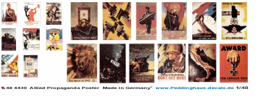 Peddinghaus-Decals 1/48 4430 Allied Propaganda Poster