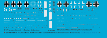 Peddinghaus-Decals 4720 Bf 109 F4 & F6  Lt Anton Hafner Staffelkapitän 8/JG 51, Russland 1943-1944 1-72