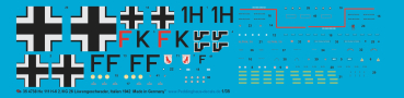 Peddinghaus-Decals 1:35 4738 He 111 H-6 2./KG 26 Löwengeschwader, Italien 1942
