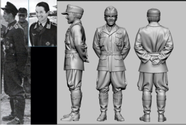 Peddinghaus 3 D Druck 1/32 32106 Dt Luftwaffe Aces Eismeergesch. JG 5 Walter Schuck
