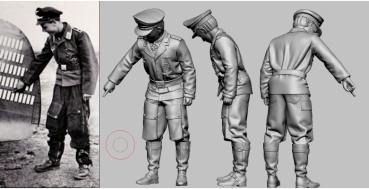 Peddinghaus 3 D Druck 1/32 32110 Dt Luftwaffe Aces Eismeergeschw. JG 5 Rudolf Müller