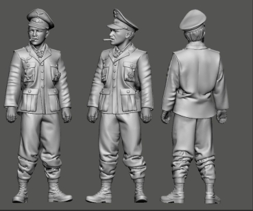 Peddinghaus 3 D Druck 1-48 48358 WWII Battle of Britain German Ace Adolf Galland