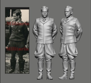 Peddinghaus 3 D Druck Luftwaffe Aces 1-32  32043 WWII Battle of Britain German Ace Gerhard Schöpfel