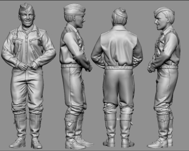 Peddinghaus 3 D Druck 1/32 32056 WWII Afrika JG 27  Hans Joachim Marseile
