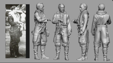 Peddinghaus 3 D Druck 1/32 32065 WWII Afrika  Kurt Bühlingen