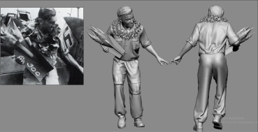 Peddinghaus 3 D Druck 1/32 32070 WWII Afrika  Herbert Rollwage