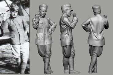 Peddinghaus 3D Druck 32231 WWI - Italian Aces - Silvio Scaroni