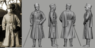 Peddinghaus 3D Druck 48561 WWI - Italian Aces - Flaminio Avet