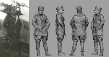 Peddinghaus 3D Druck 48563 WWI - Italian Aces -  Giovanni Ancillotto
