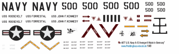 Peddinghaus-Decals 1-48 4877 U.S. Navy A-12 Avenger II