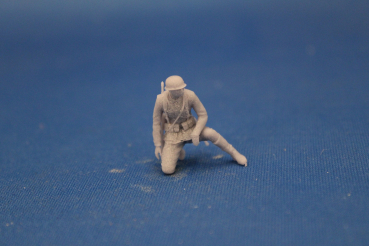 Peddinghaus 3 D Druck 1/48 48F053 7,5 cm Pak 40 soldier kneeing on the bridge