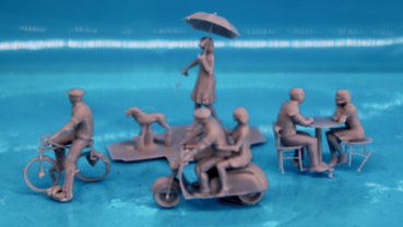 Peddinghaus 3 D Druck 1/72 72F156 5 modern cicilian people