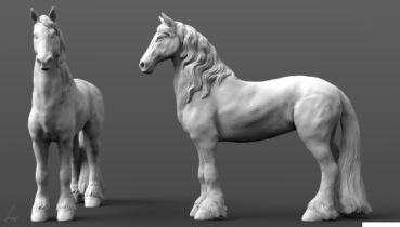 Peddinghaus 3 D Druck 1/48 48300 heavy horse