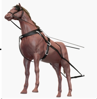 Peddinghaus 3 D Druck 1/48 48304  pulling horse