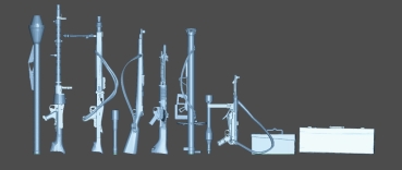 Peddinghaus 3 D Druck 1/72 72F261 Deutsche Infantrie Waffen