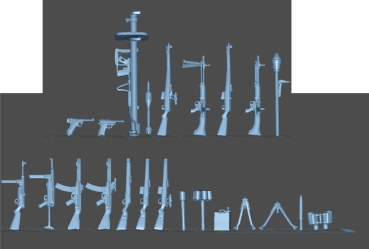 Peddinghaus 3 D Druck 1-72 72F270 late german weapon set WW 2