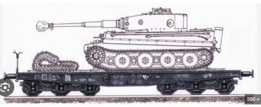 Peddinghaus 3 D Druck 1/72 72F313 80 ton Reichsbahn Flachwagen