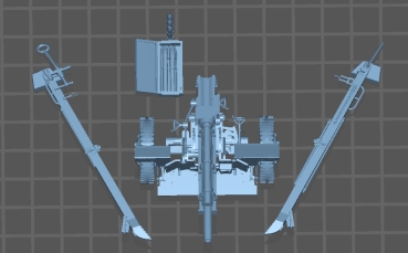 Peddinghaus 3 D Druck  1/72 72F332 USA M1 A1 Haubitze gezogene Version