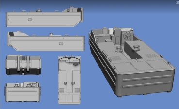 Peddinghaus 3 D Druck  1/72 72F342 Pionier M 3 Boot