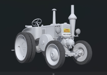 Peddinghaus 3 D Druck  1/72 72F344 Lanz Traktor Baujahr 1939