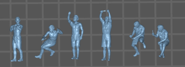 Peddinghaus 3D Druck 1-72 72F453 6 deutsche Flugzeug Mechniker No2