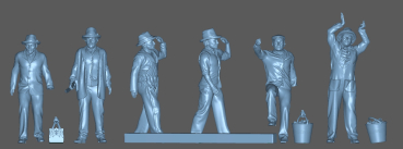 Peddinghaus 3D Druck 72F462 6 Werftarbeiter No 3